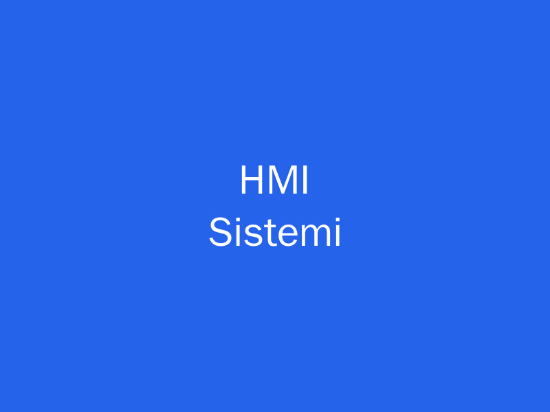 HMI Sistemi